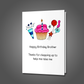 Raising Me, Brother Birthday Card