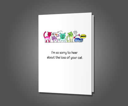 People Eat Cats, Cat Sympathy Card
