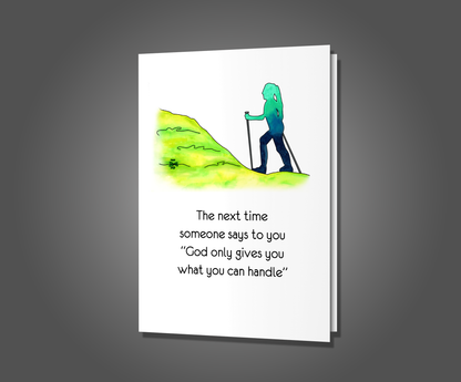 Shove It, Encouragement Card