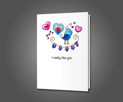 Sort Of, I Miss You Card