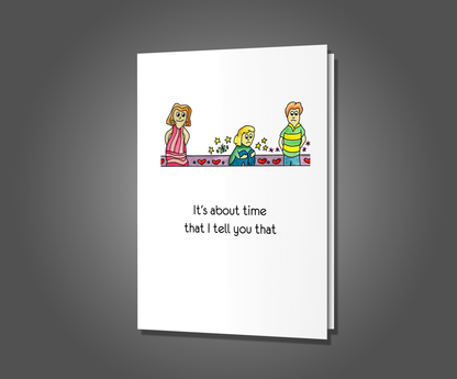 You Keep the Kid, Break Up Or Divorce Card