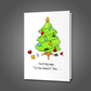 Guarding Christmas Tree, Special Needs Christmas Card