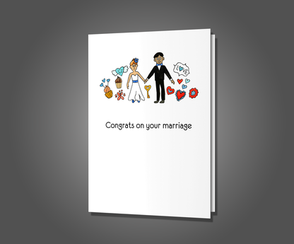 Last Longer Than Looks, Wedding Card