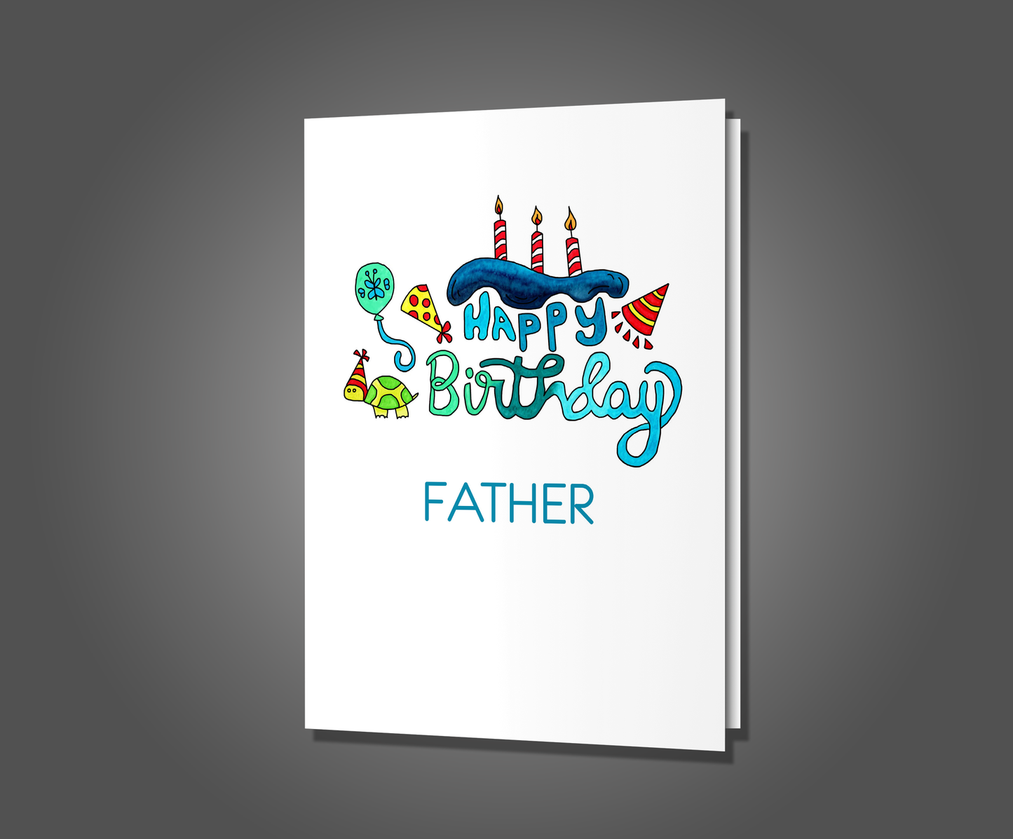 Homophobic Father, Father Birthday Card