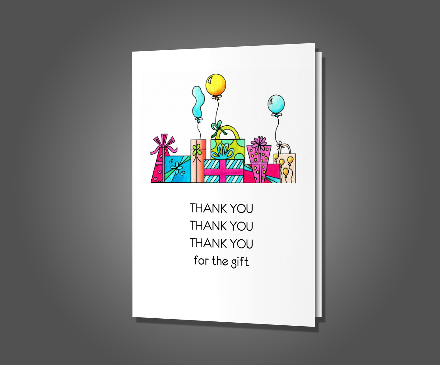 Re-Gift, Thank You Card