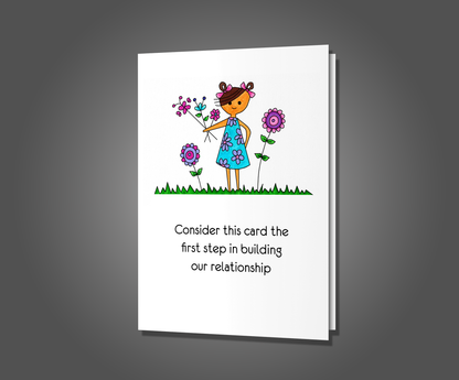 First Step, Divorce or Breakup Card