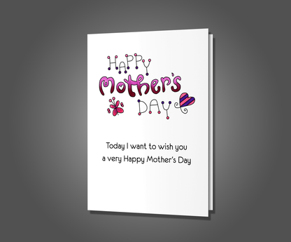 Disappointment, Mother's Day Card