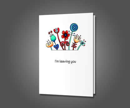 Bigger Dick, Divorce or Breakup Card