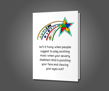 Meltdowns, Special Needs Card