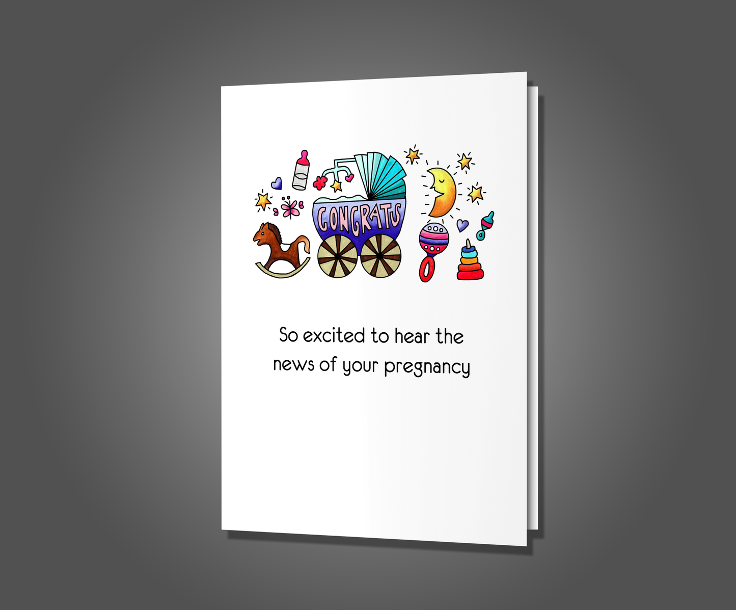 Ugly Dad, New Baby Card