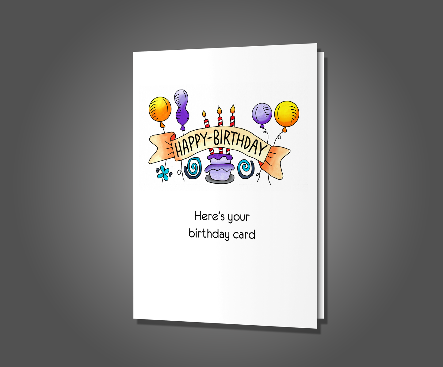 Up Your Ass, Birthday Card