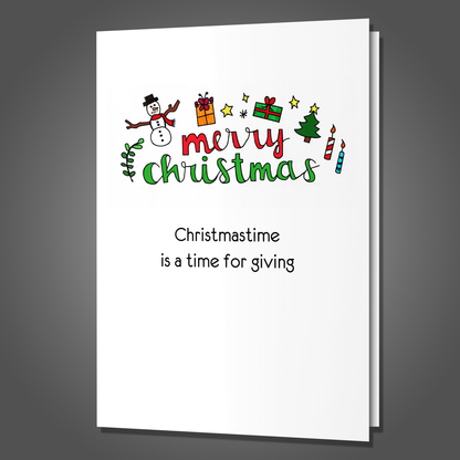 Give Me Head, Christmas Card