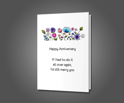 Do It Over, Anniversary Card