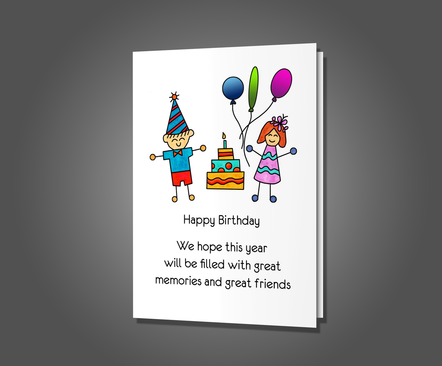 Fucking Friends, Birthday Card