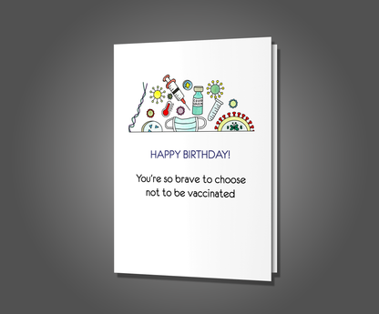 Drink. Smoke. COVID, Birthday Card