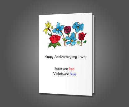 Your Dad is Better in Bed, Anniversary Card