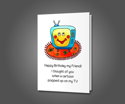 Busy Beaver, Birthday Card