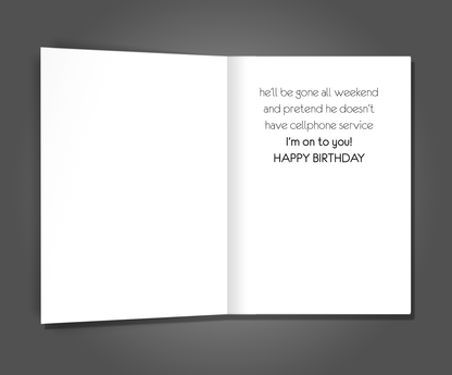 Teach a Man to Fish, Birthday Card