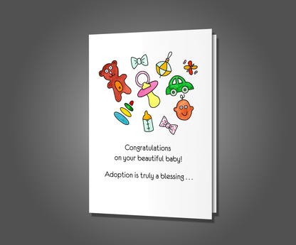 No Worn Out Vagina, Adoption Card