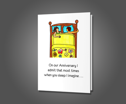 Paper Mache Skin, Anniversary Card