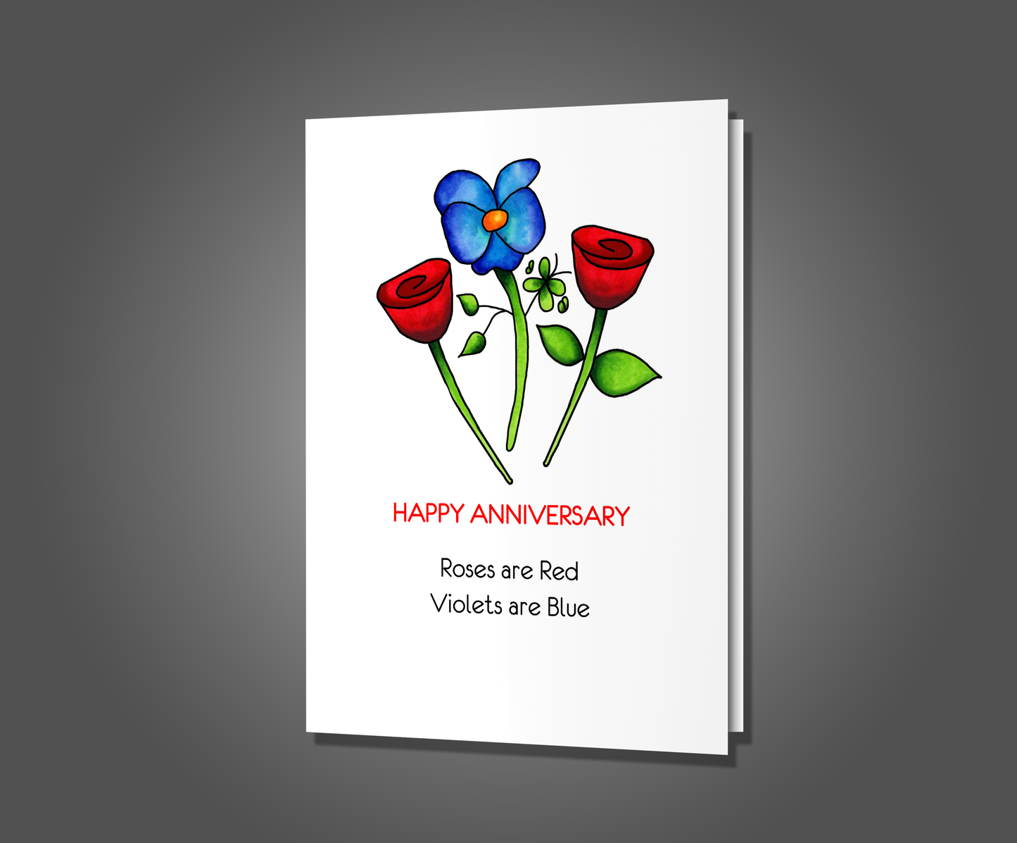 I Wouldn't Want You,  Anniversary Card