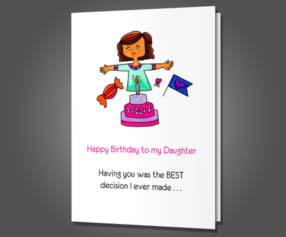 Intoxicated Decision, Daughter's Birthday