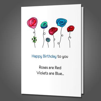 Like Your Dog Not You, Birthday Card