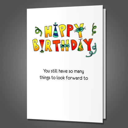 Frequently Falling, Birthday Card