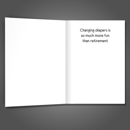 Geriatric Pregnancy, New Baby Card