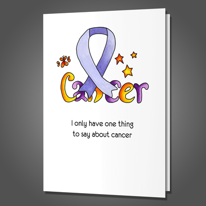 Cancer Can Eat a Dick, Cancer Card