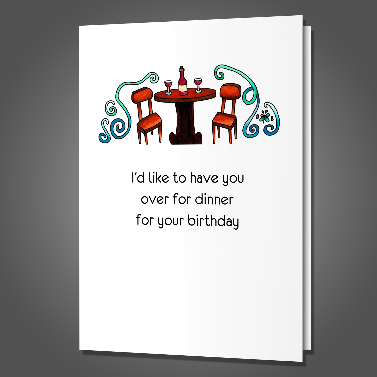 You Don't Taste Good, Birthday Card