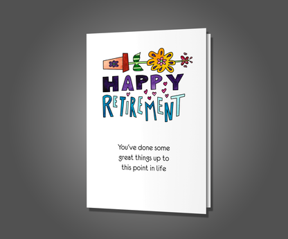 Recliner & Facebook, Retirement Card