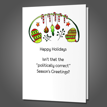 Merry Fucking Christmas, Christmas Card