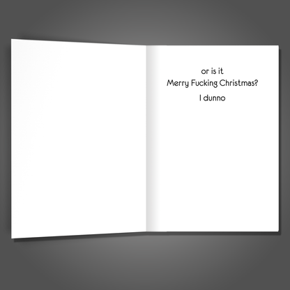 Merry Fucking Christmas, Christmas Card