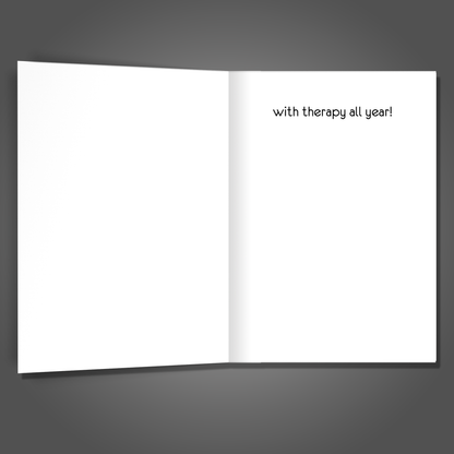 Autistic Christmas, Christmas Card