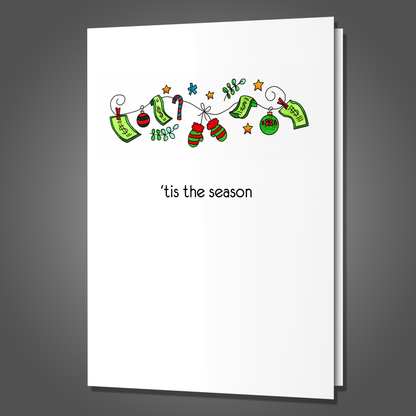 Stripping, Christmas Card