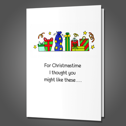 Roofies for Christmas, Christmas Card