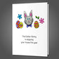 Easter Bunny Doesn't Like Your Kids, Easter Card