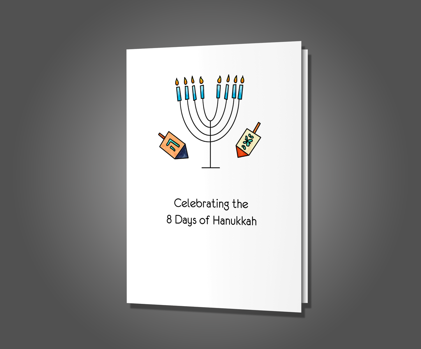 8 Personalities, Hanukkah Card