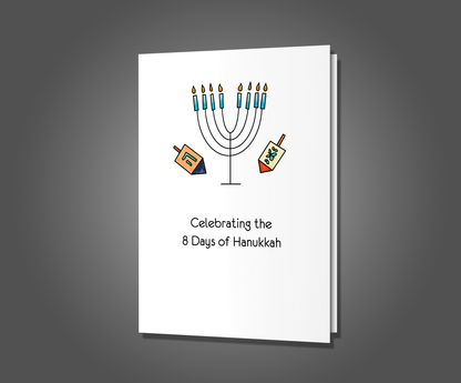 8 Personalities, Hanukkah Card