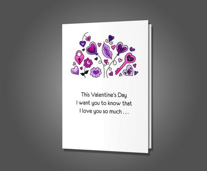 Fuck Your Corpse, Valentine's Day Card