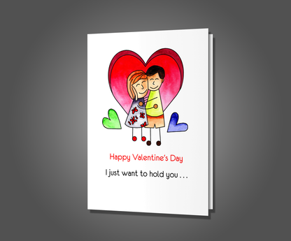 Hold You Underwater Forever, Valentine's Day Card