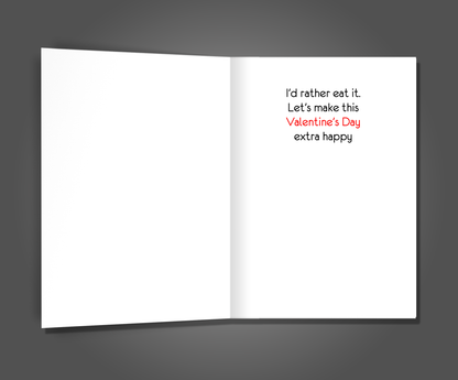 Eat Bush, Valentine's Day Card